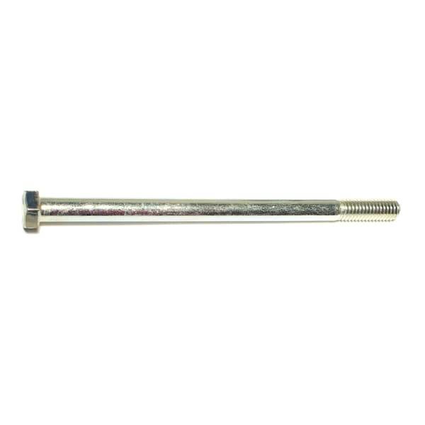 Midwest Fastener Grade 5, 3/8"-16 Hex Head Cap Screw, Zinc Plated Steel, 6 in L, 50 PK 00308 - main